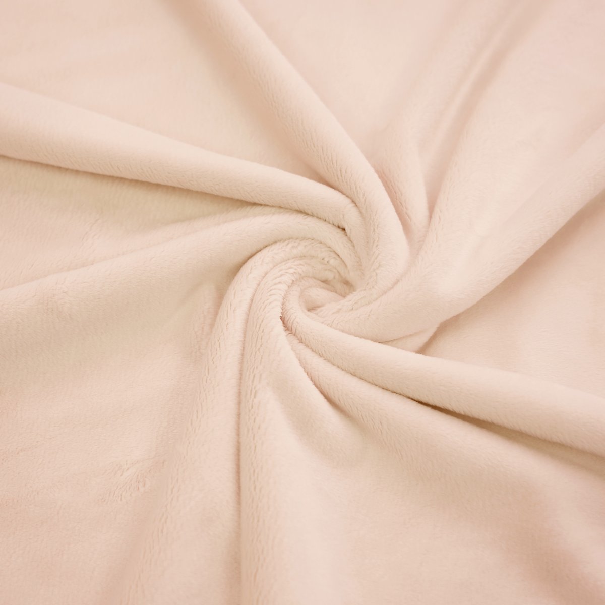 Materiał Minky gładki Premium jasna morela (Soft Pink)