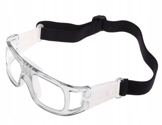 Okulary sportowe korekcyjne szare minusy -4.5