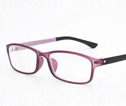 Okulary korekcyjne minusy kujonki fiolet -4.5