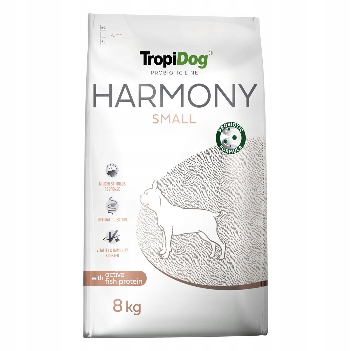 Tropidog Probiotic Harmony Adult Small Karma Dla Psów Z Probiotykiem 8Kg