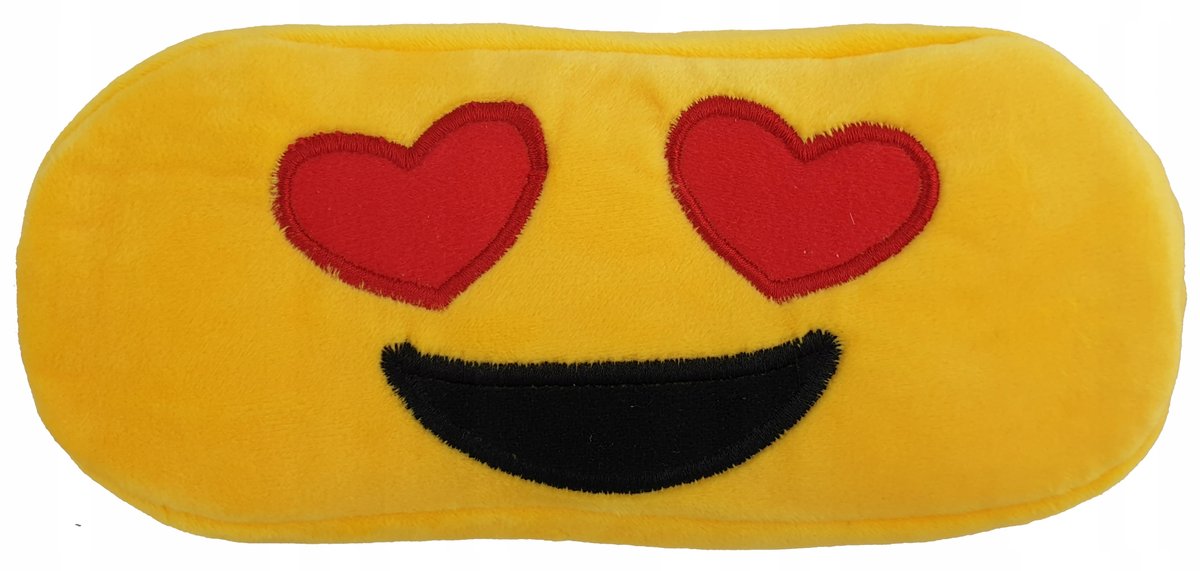 Piórnik saszetka kosmetyczka pluszowy emoticon