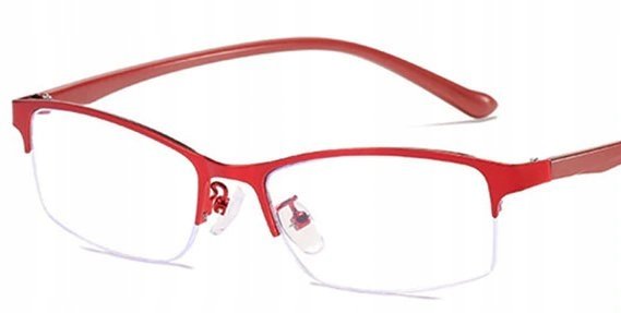 Okulary korekcyjne metalowe damskie metal -2.5