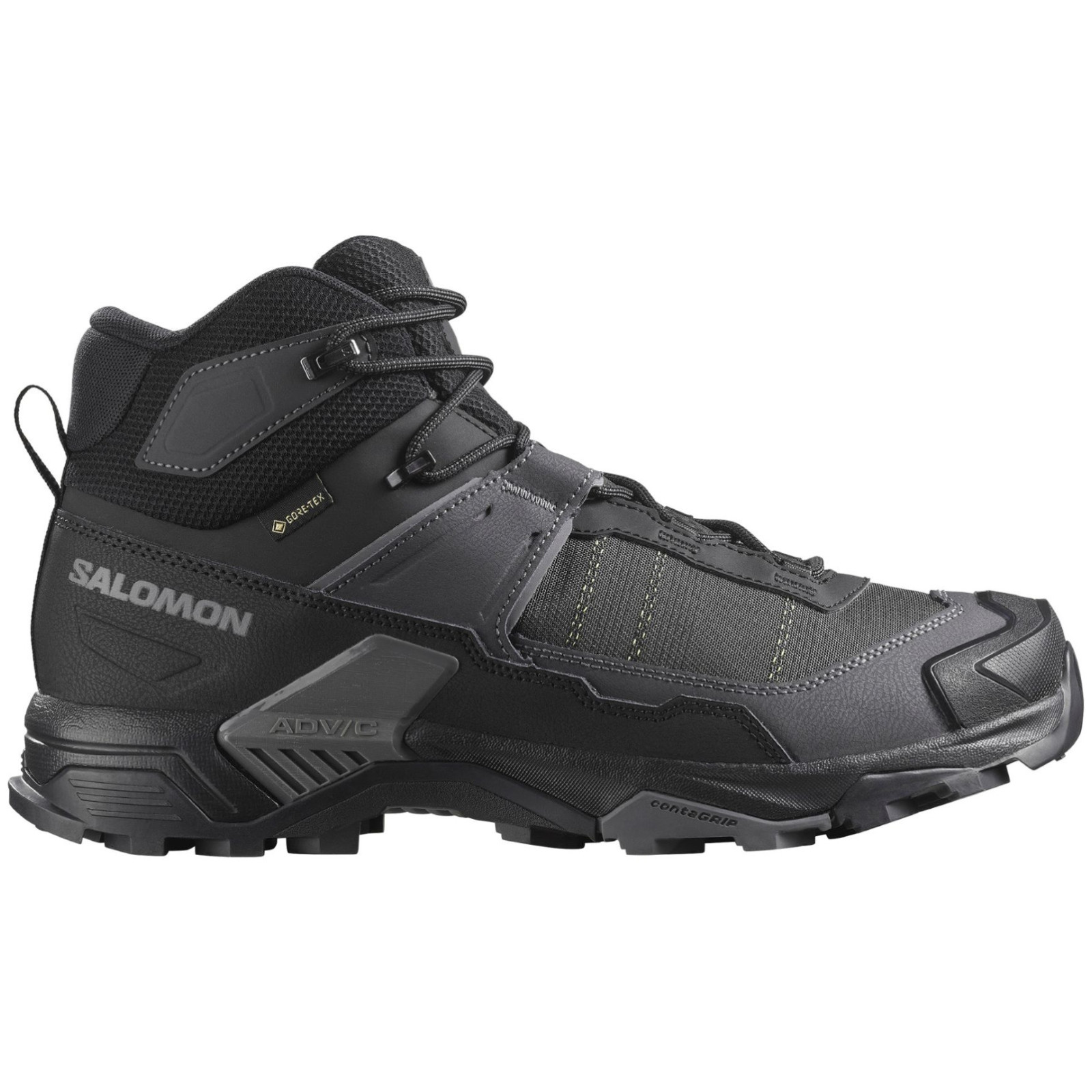 Buty męskie Salomon X Ultra 5 Mid Wide Gore-Tex Rozmiar butów (UE): 41 1/3 / Kolor: czarny