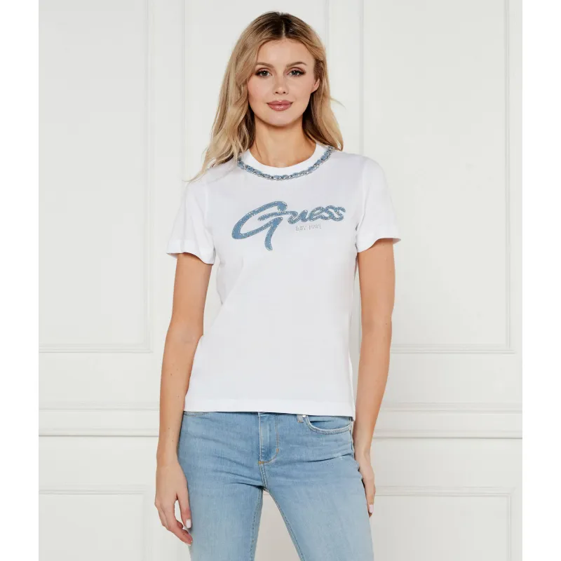 GUESS T-shirt CHAIN Regular Fit