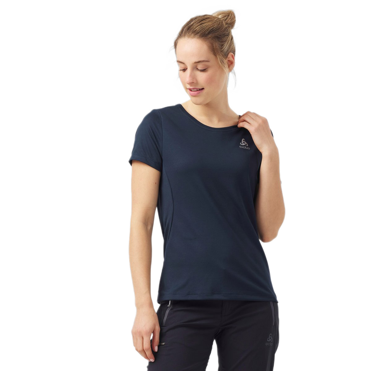 Damska koszulka termoaktywna Odlo F-Dry T-Shirt dark sapphire - S