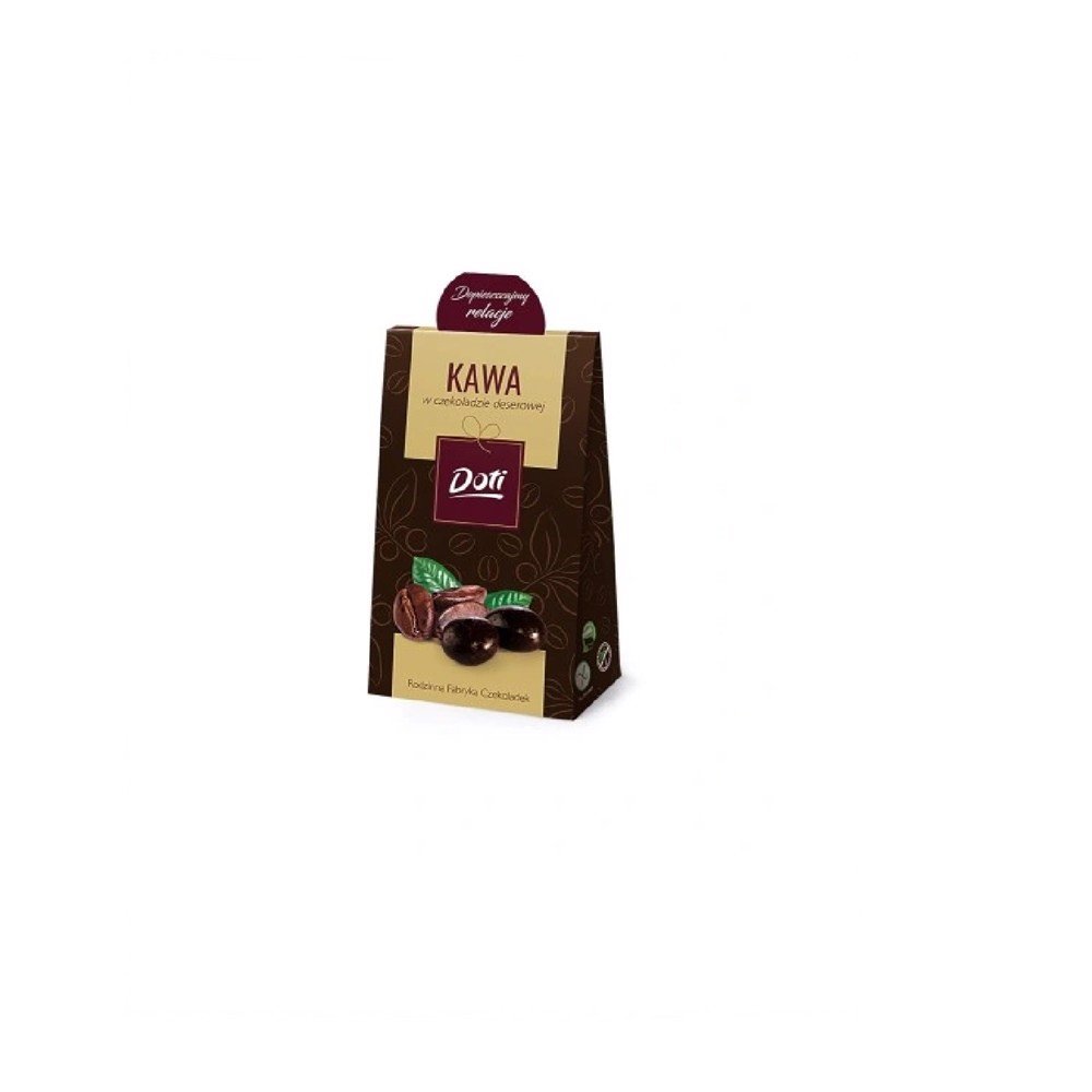 Kawa w czekoladzie deserowej 50g