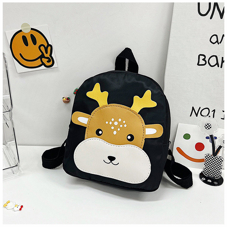 Plecak szkolny SQUISH W307 renifer czarny