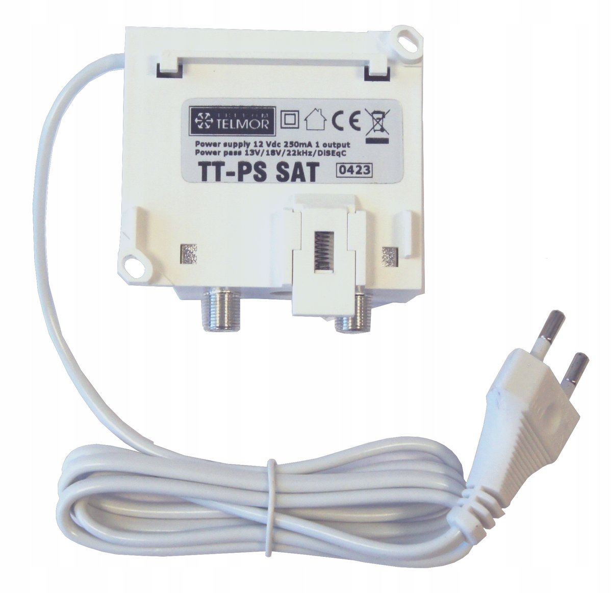 Zwrotnica zasilająca TT-PS SAT zasilacz antenowy 12VDC 250mA