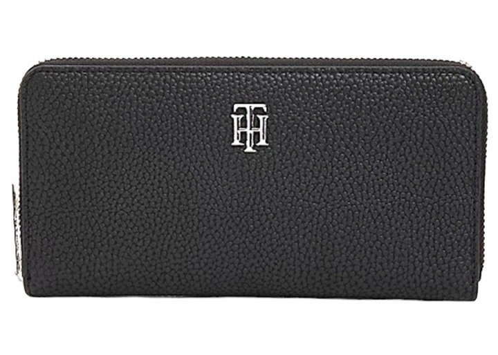 NOWY PORTFEL TOMMY HILFIGER DAMSKI TH THJ PREZENT SKÓRA AW0AW12209BDS