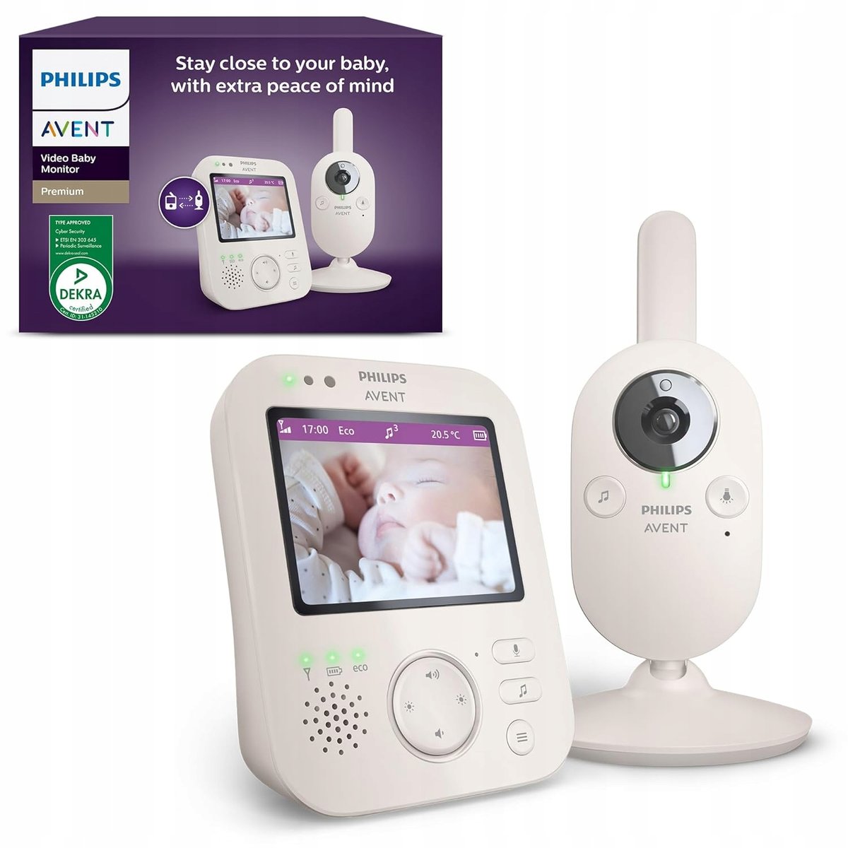 PHILIPS Avent SCD891/26 elektroniczna niania z kamerą 3,5