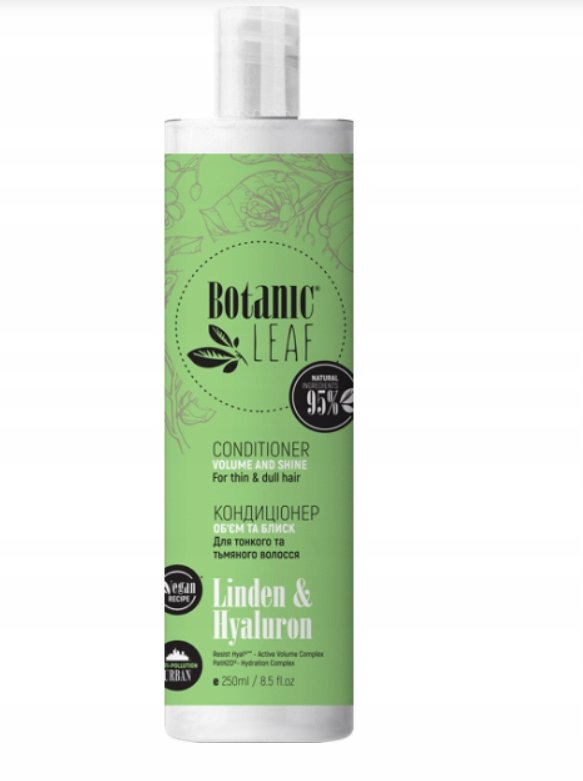 BOTANIC LEAF Odżywka do włosów cienkich i matowych, 250 ml