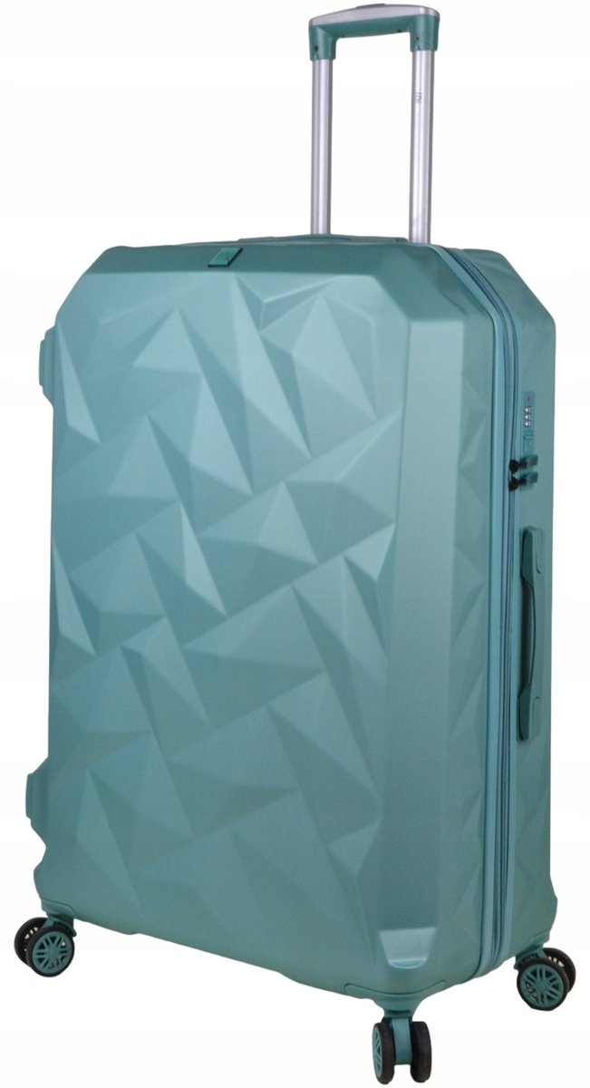 DUŻA WALIZKA SUNBAG - MODEL CRYSTAL Z POSZERZENIEM pojemność 80 LITRÓW