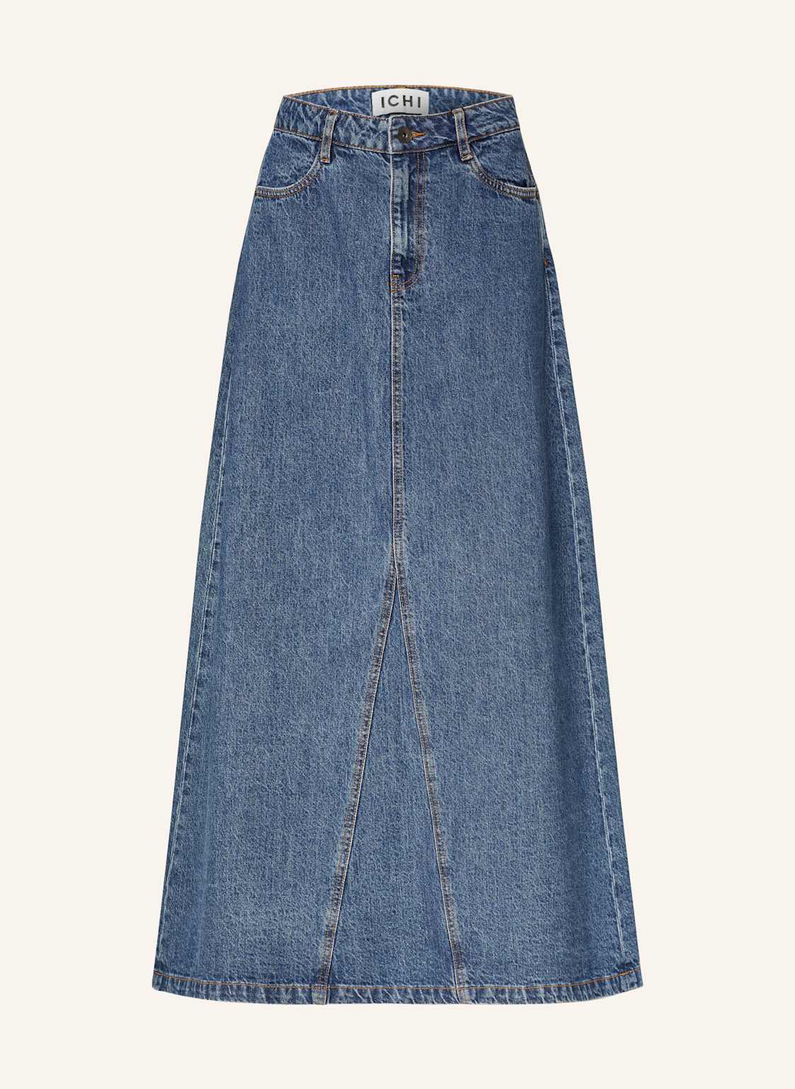 Ichi Spódnica Jeansowa Ihaveny blau