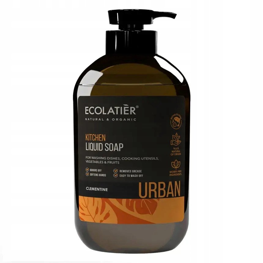 Kitchen Soap Clementine, Mydło w płynie, 600 ml