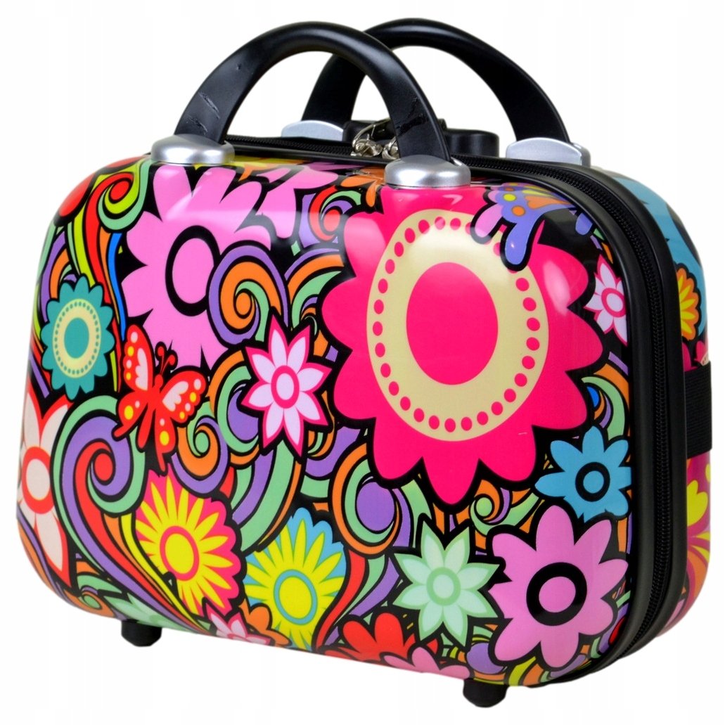 Kuferek podróżny firmy SunBag model kwiatki