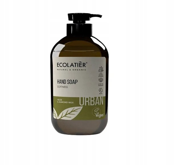 ECOLATIER Miękkie mydło do rąk 400ml