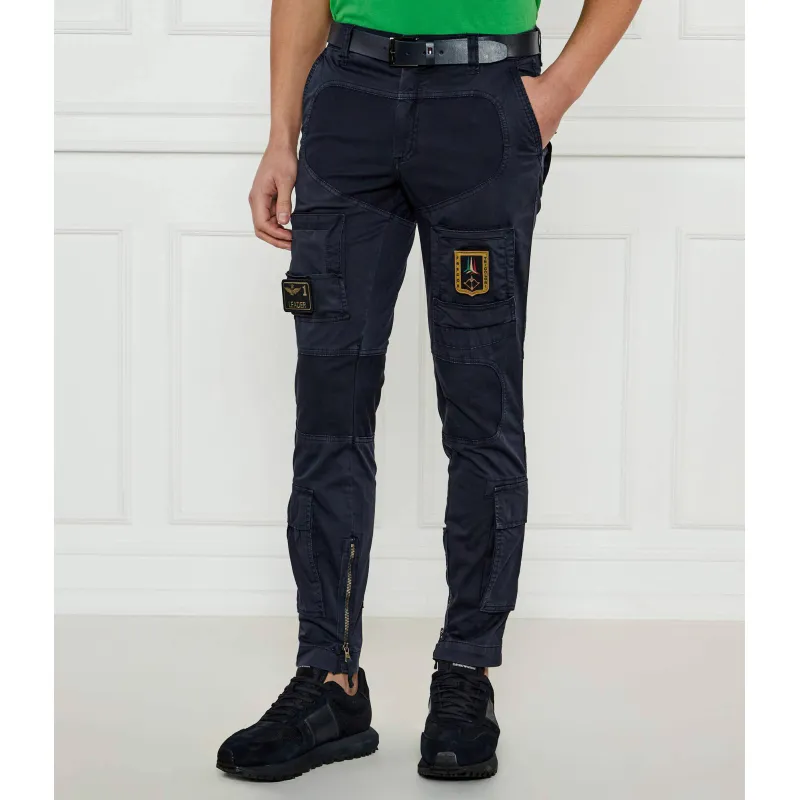 Aeronautica Militare Spodnie cargo ANTI-G Regular Fit
