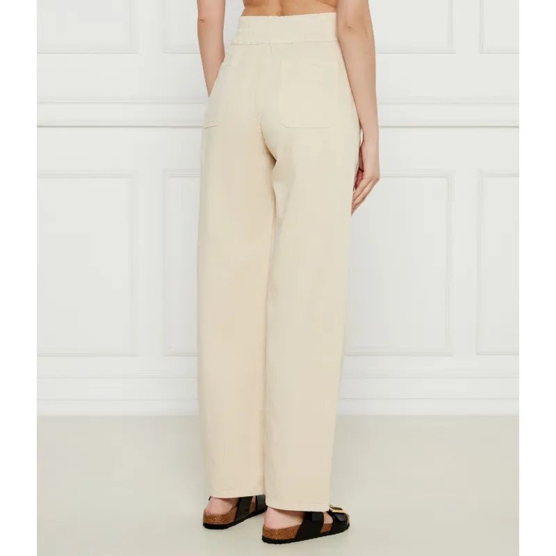 Ba&sh Jeansy FIMA | flare fit | z dodatkiem lnu