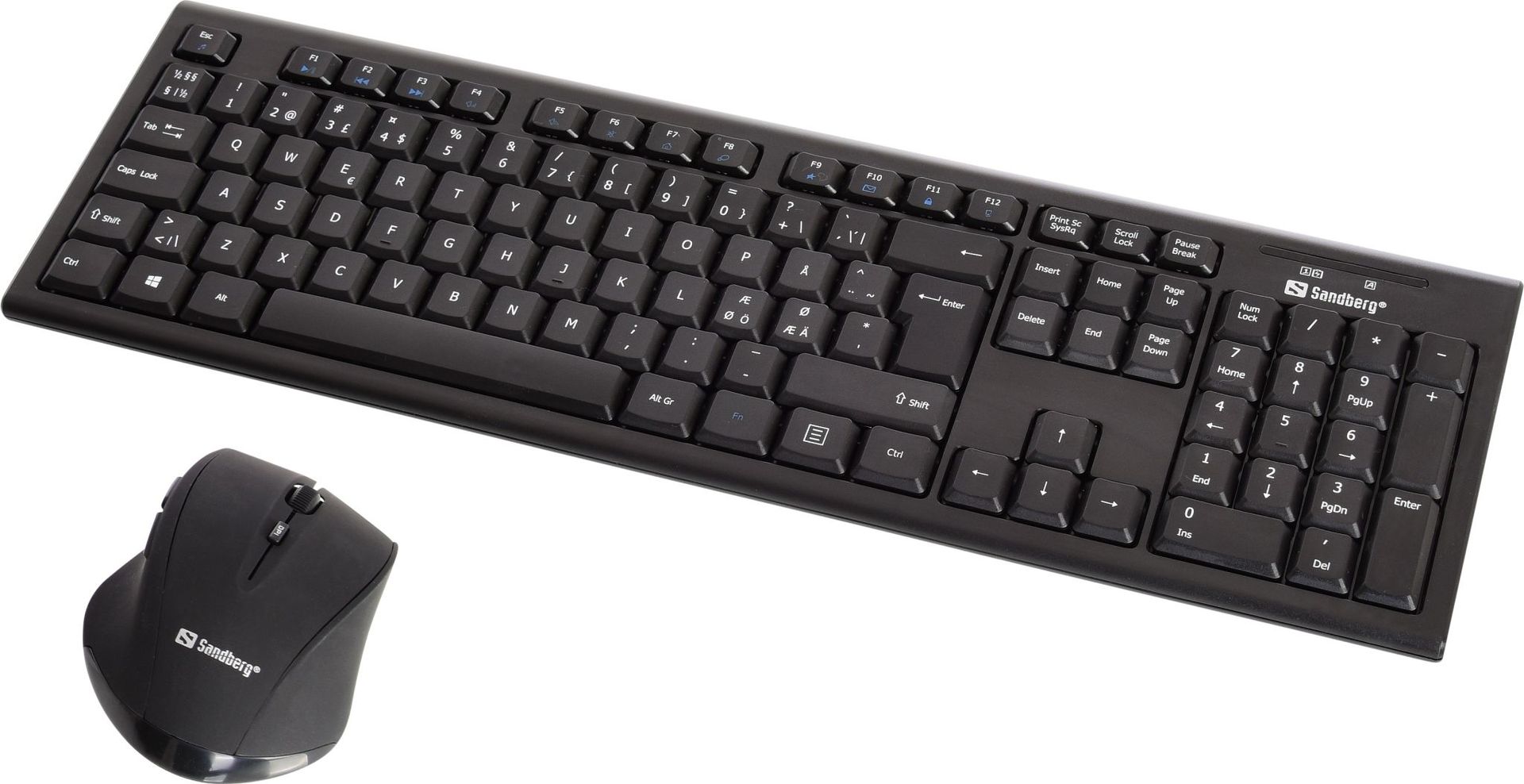 Klawiatura + mysz Sandberg Wireless Office DesktopSet 631-20