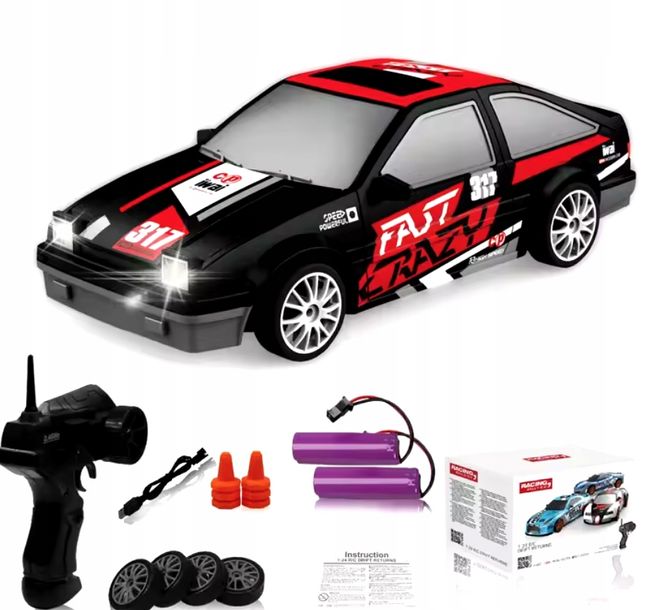Zdalnie sterowane autko do driftu, 15km/h Toyota AE86 RC Model