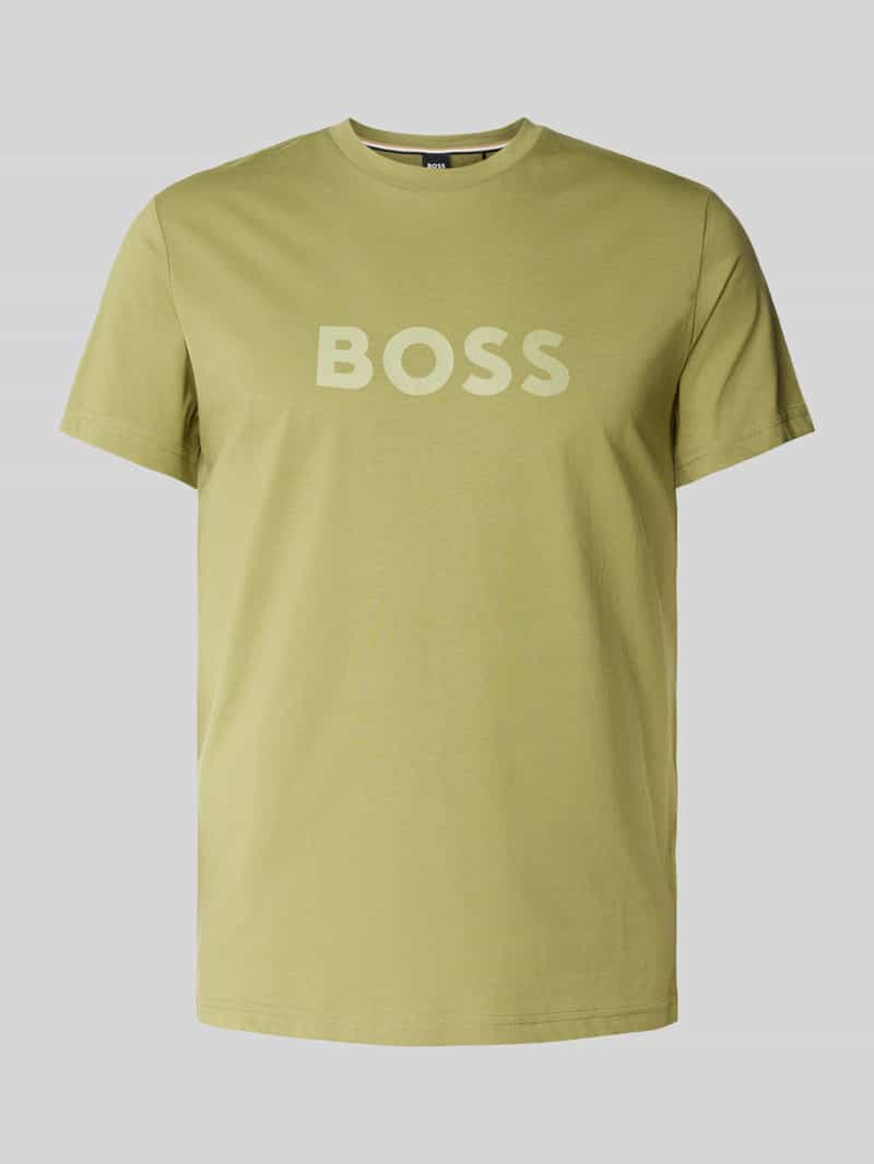 T-shirt z nadrukiem z logo