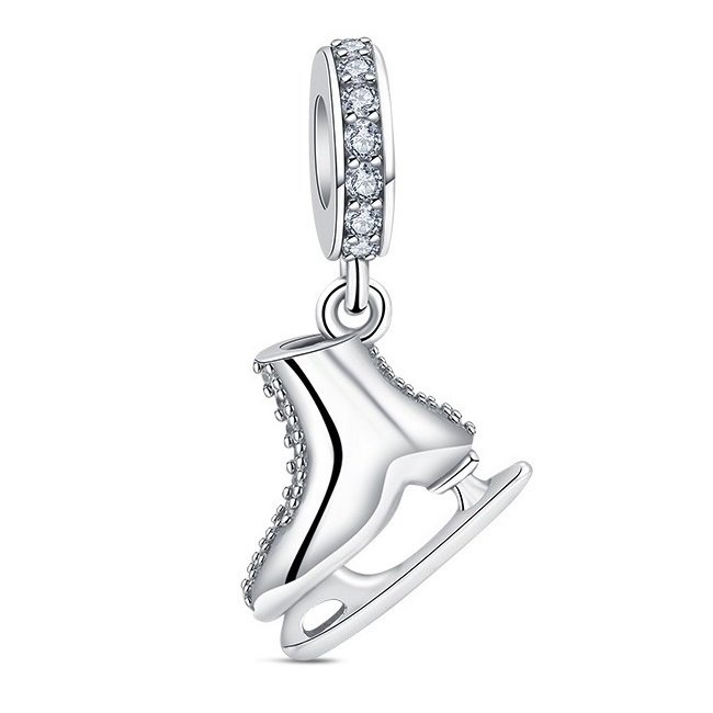 Zawieszka Charms SREBRO 925 Koralik do PANDORA Łyżwa