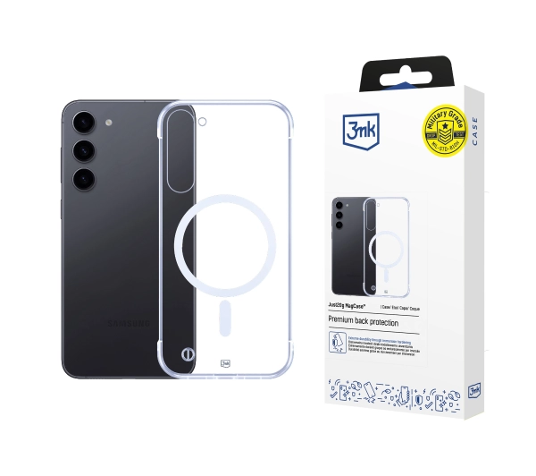 3mk Just20g MagCase do Galaxy S23 Plus Przezroczysty