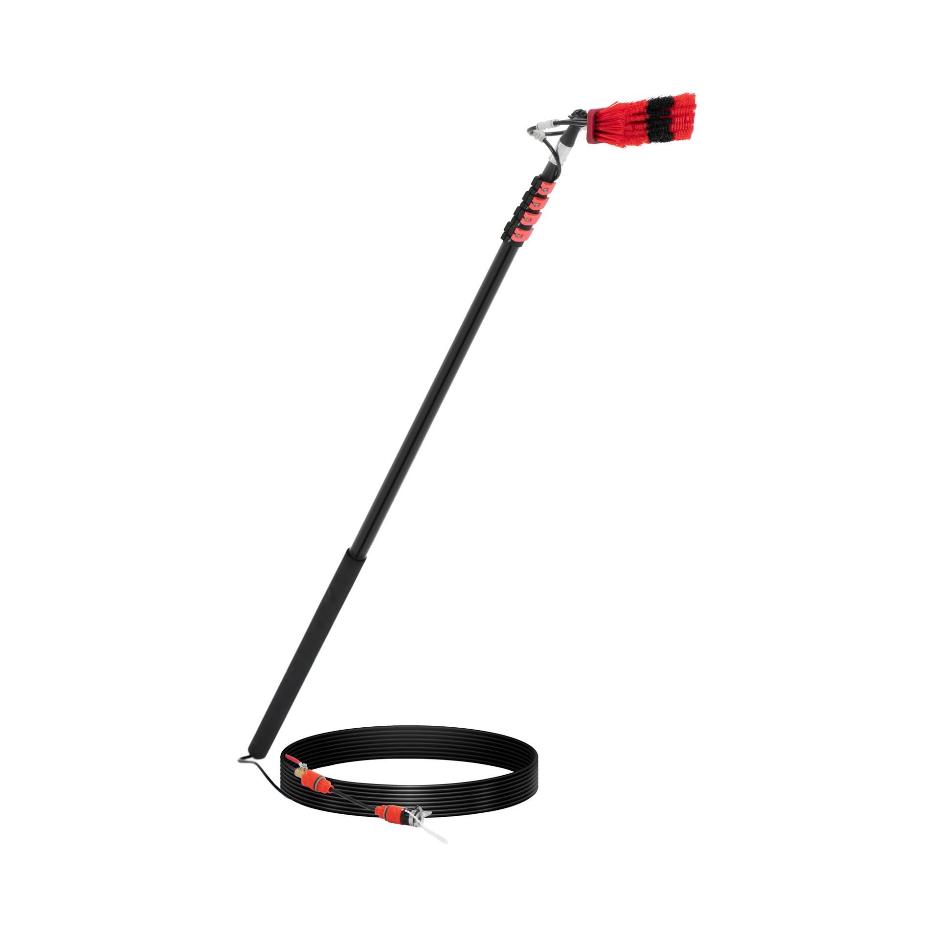 ulsonix Szczotka teleskopowa do mycia - 175 - 720 cm - szczotka 35 cm ULX-BBR-720