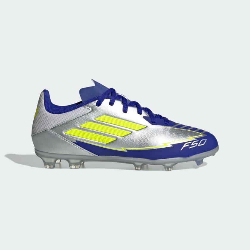 Buty adidas F50 League Messi FG/MG Jr FG Jr IH0924 srebrny 37 1/3