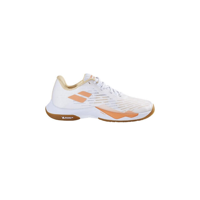 Damskie buty gimnastyczne Babolat  Shadow Tour 5 Women White/Yellow  EUR 38,5