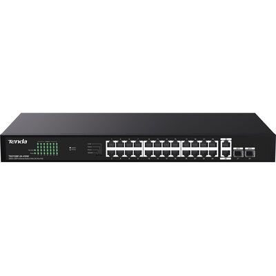 TENDA TEG1128P-24-410W Gigabit Ethernet, 28 portów, Funkcja PoE