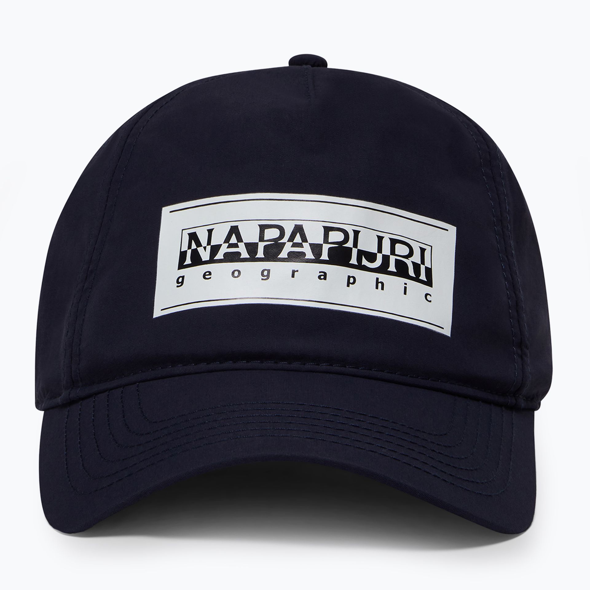 Czapka z daszkiem męska Napapijri F-Box Logo blu marine WYSYŁKA W 24H 30 DNI NA ZWROT