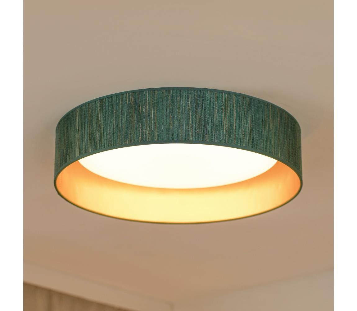 Brilagi - Ściemnialne oświetlenie LED VEGAS SHINE LED/24W/230V zielony/złoty + pilot