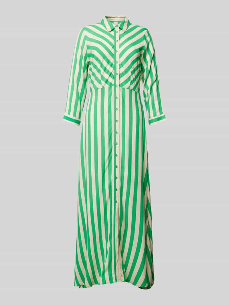 Długa sukienka z listwą guzikową na całej długości model ‘SAVANNA’