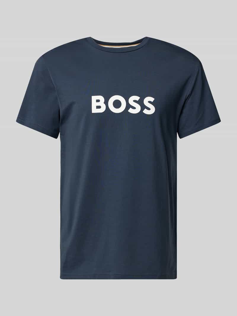 T-shirt z nadrukiem z logo