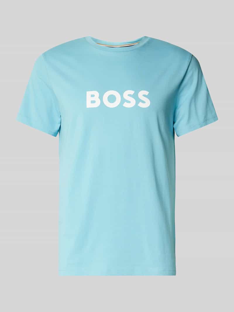 T-shirt z nadrukiem z logo