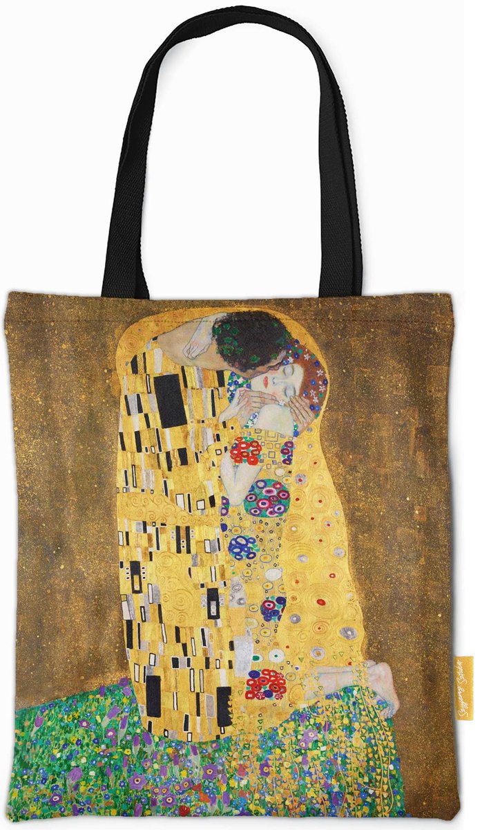 Torba na ramię Pocałunek Gustav Klimt-ONE SIZE