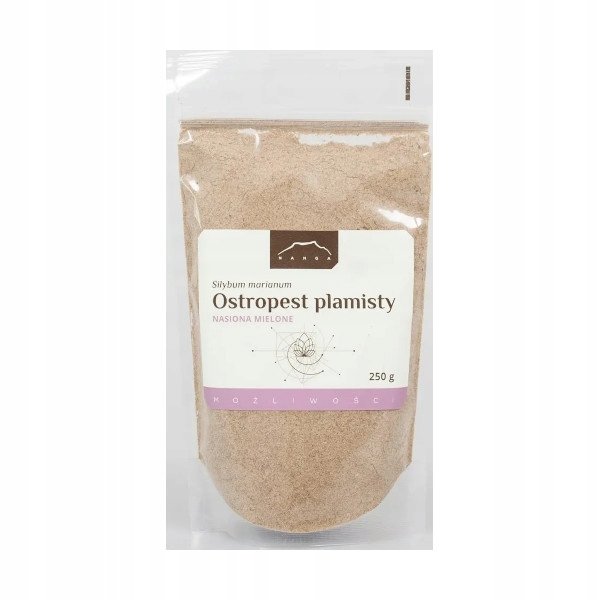 Ostropest plamisty nasiona mielone 250g Nanga