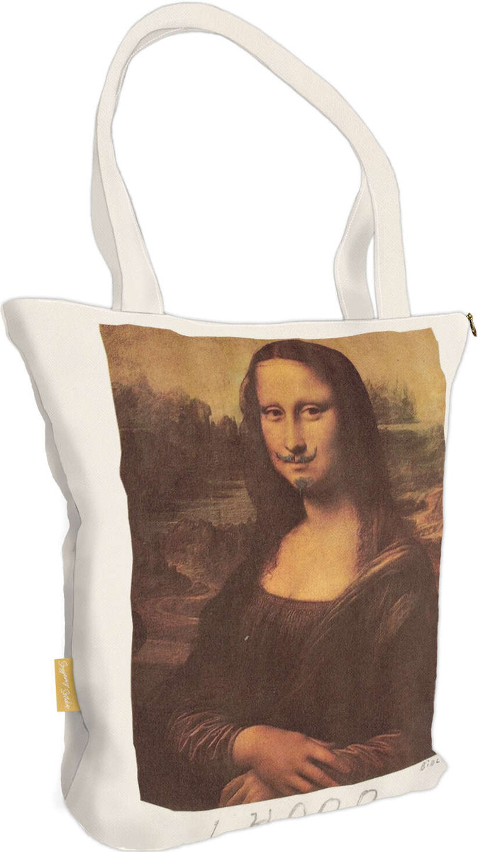 Zdjęcia - Torba podróżna Torba na ramię shopper L.H.O.O.Q. Marcel Duchamp