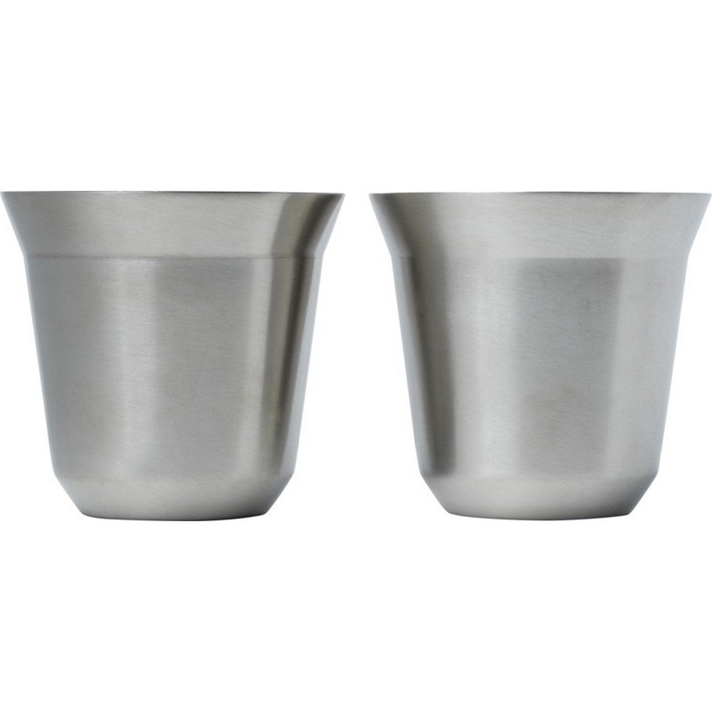 Filiżanka Do Espresso Duo Ze Stali Nierdzewnej O Pojemności 80 Ml (zestaw 2 Sztuk) (OS / Srebrny)