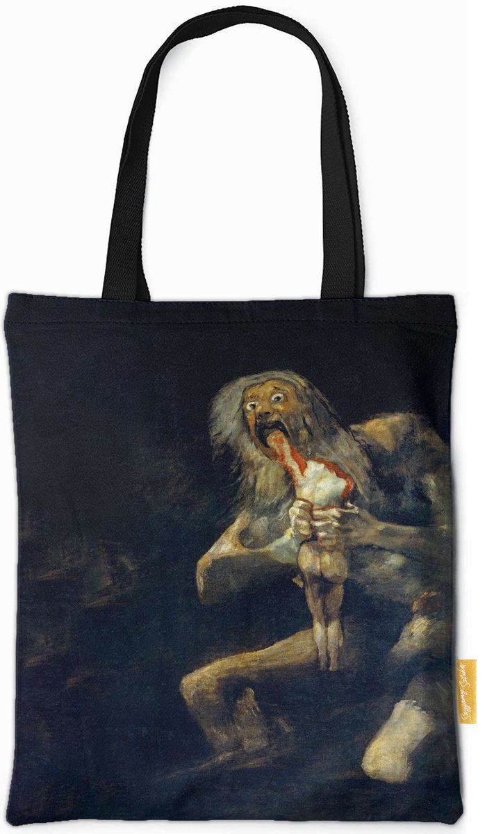 Torba na ramię Saturn pożerający własne dzieci Francisco Goya-ONE SIZE