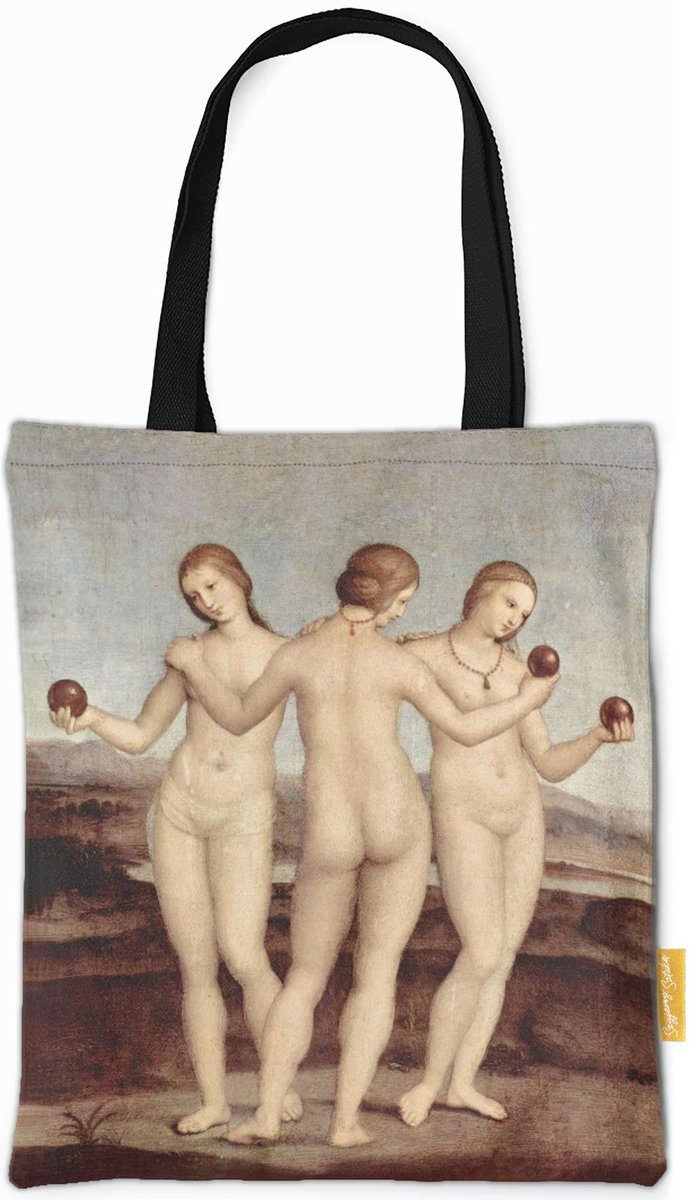 Torba na ramię Trzy gracje Rafael Santi-ONE SIZE