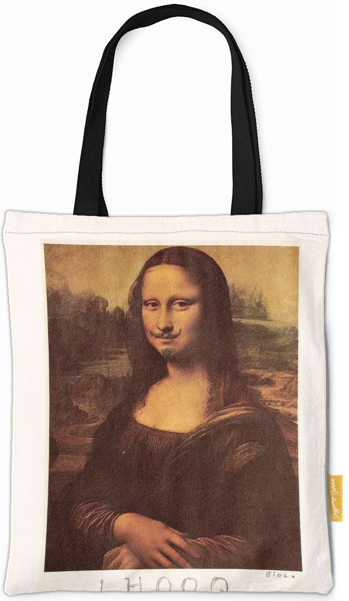 Torba na ramię L.H.O.O.Q. Marcel Duchamp-ONE SIZE
