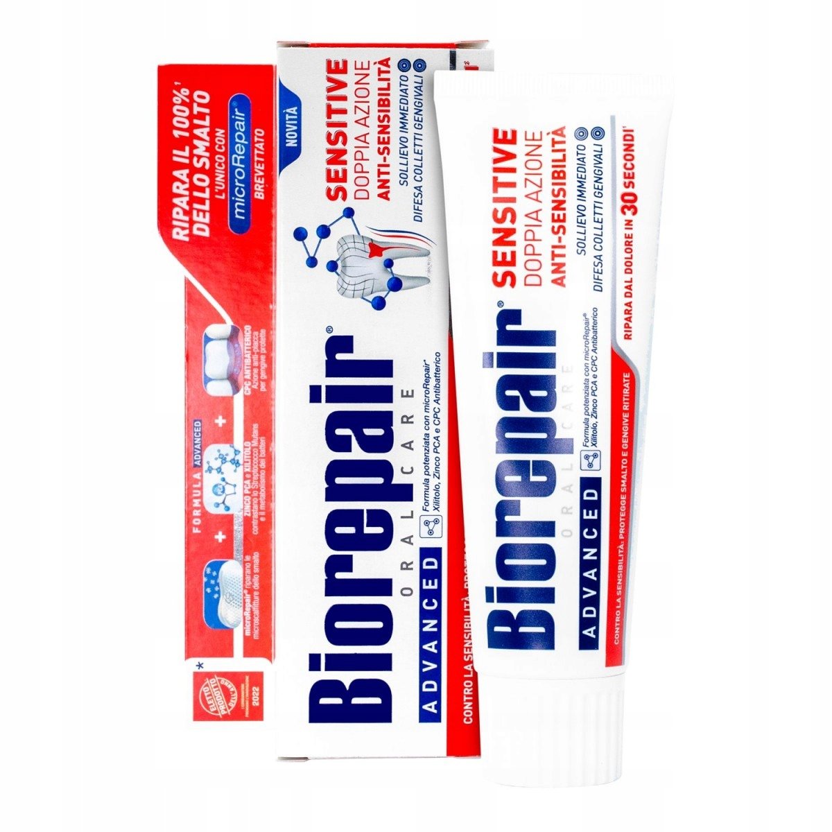 Pasta do zębów BIOREPAIR Advanced Sensitive wrażliwe zęby 75 ml