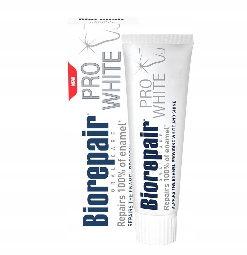 Pasta do zębów wybielająca BIOREPAIR Pro White Miętowa 75 ml