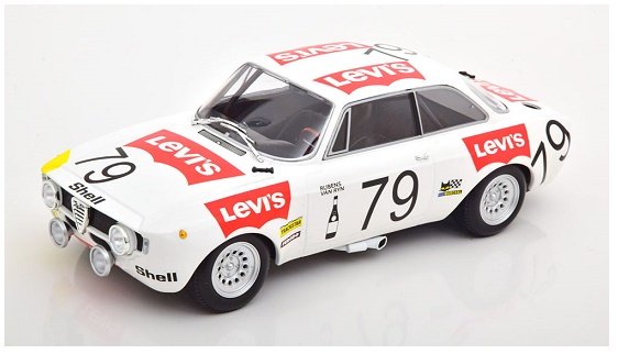 Minichamps Alfa Romeo 1300 Gta #79 Pierre Rube 1:18 155711279
