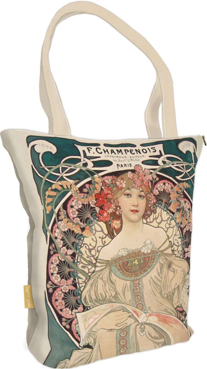 Фото - Сумка дорожня Torba na ramię shopper Rozmarzenie Alfons Mucha