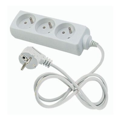 Przedłużacz listwowy 3 m 3 gniazdowy z uziemieniem EPS-303
