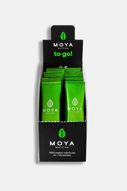 Herbata Moya Matcha Tradycyjna To Go! 24 saszetki po 1,5g