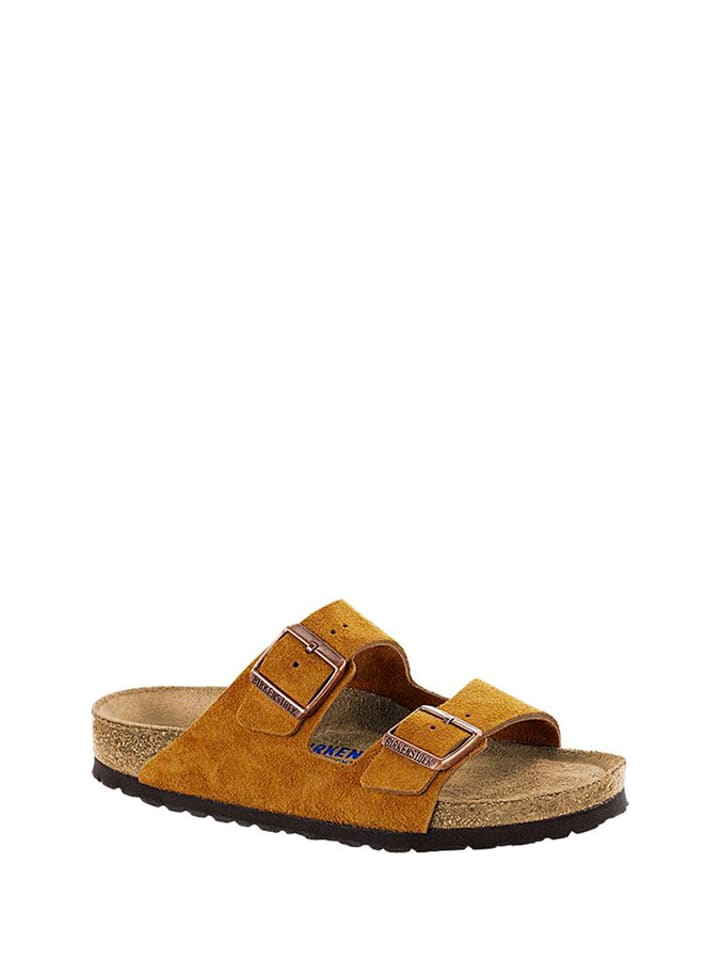 Birkenstock Skórzane klapki 